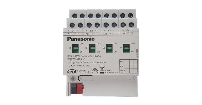 KNX 1-10V Control Unit 4 CH